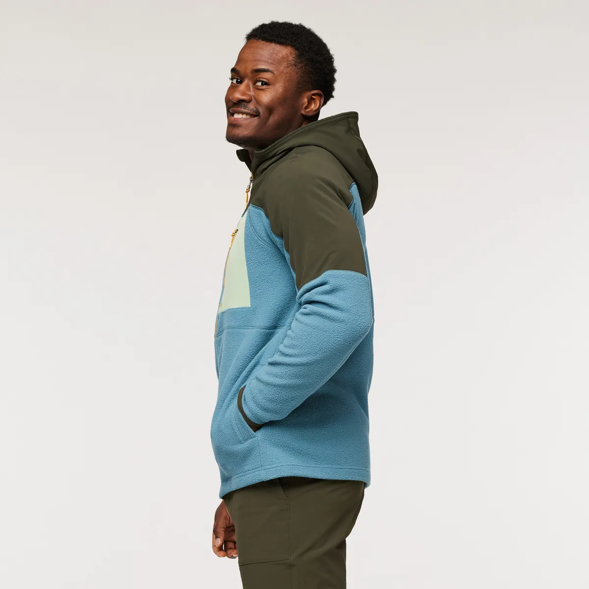 Abrazo Hooded Full-Zip Fleece Jacket - Men's