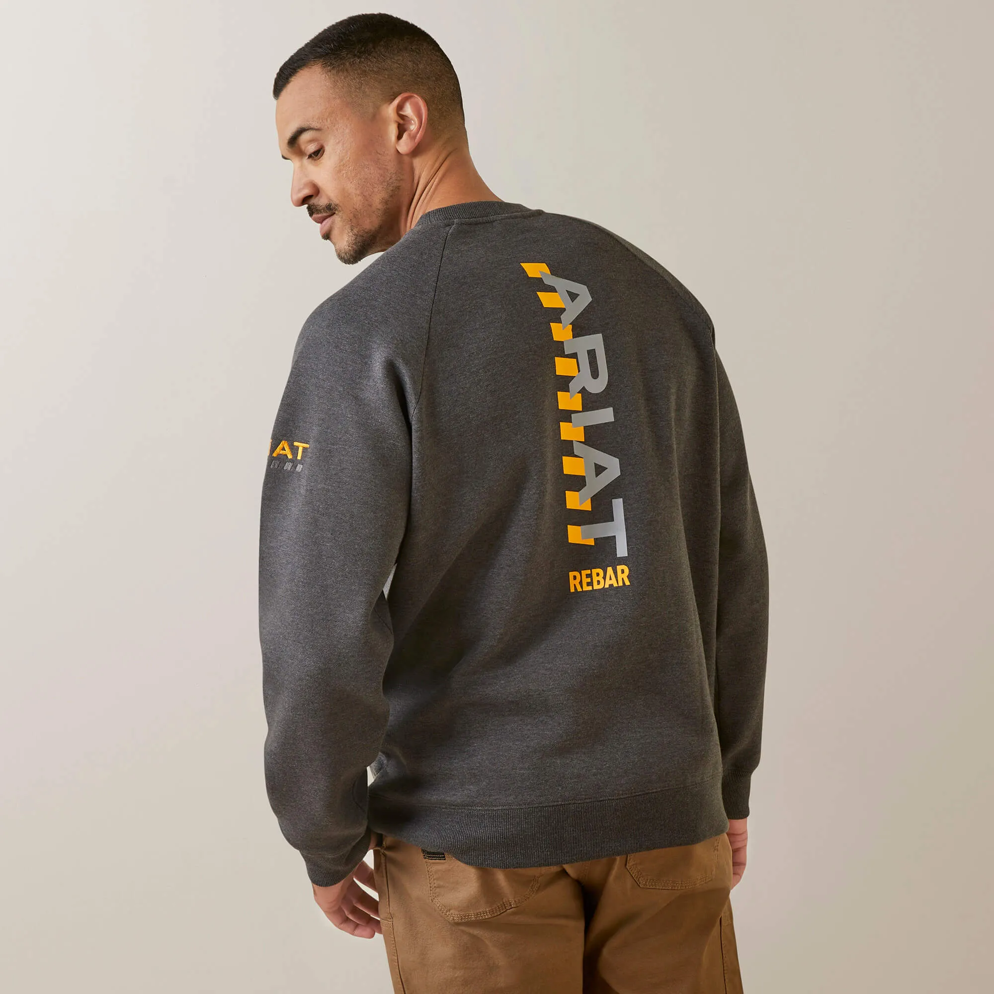 Ariat Men's Rebar Workman Logo Sweatshirt