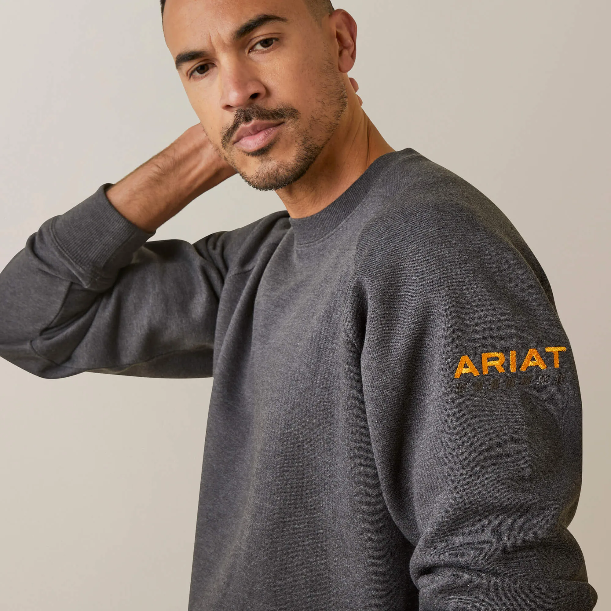 Ariat Men's Rebar Workman Logo Sweatshirt