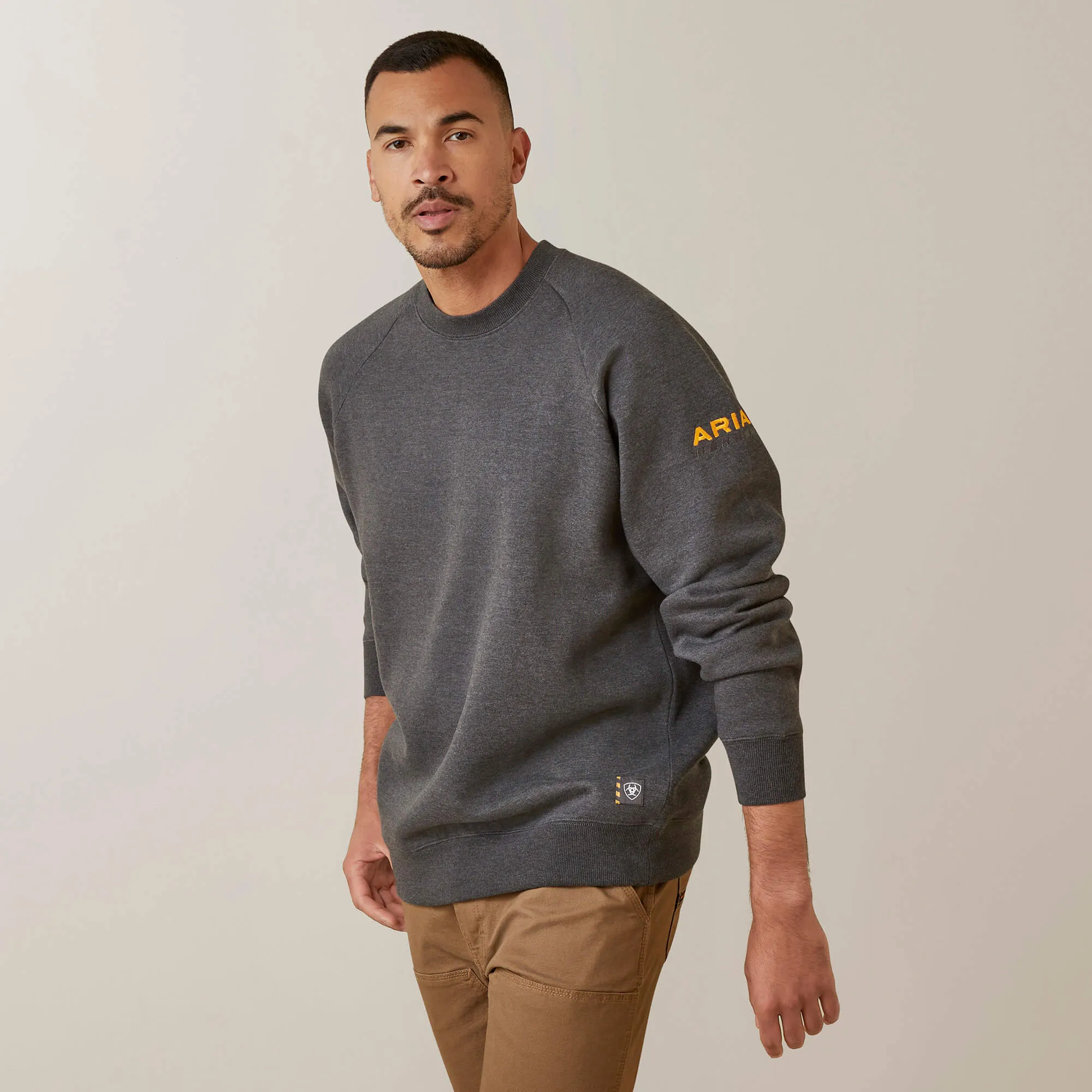 Ariat Men's Rebar Workman Logo Sweatshirt