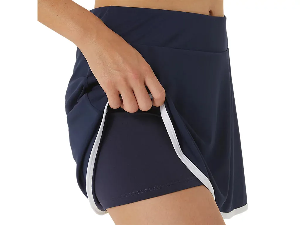 Asics Women Court Skort (Piping) Midnight