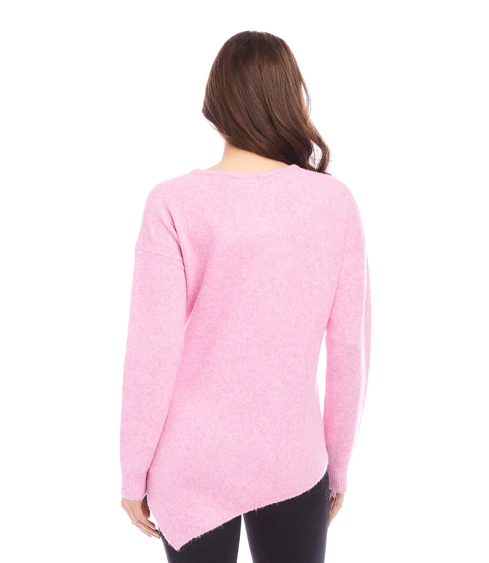 Asymmetric Hem Sweater