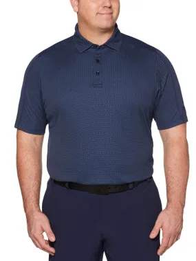 Big & Tall Jacquard Swing Tech™ Polo