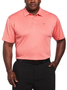 Big & Tall Micro Texture Golf Polo