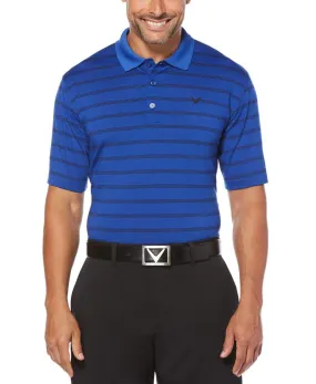 Big & Tall Opti-Dri Striped Polo