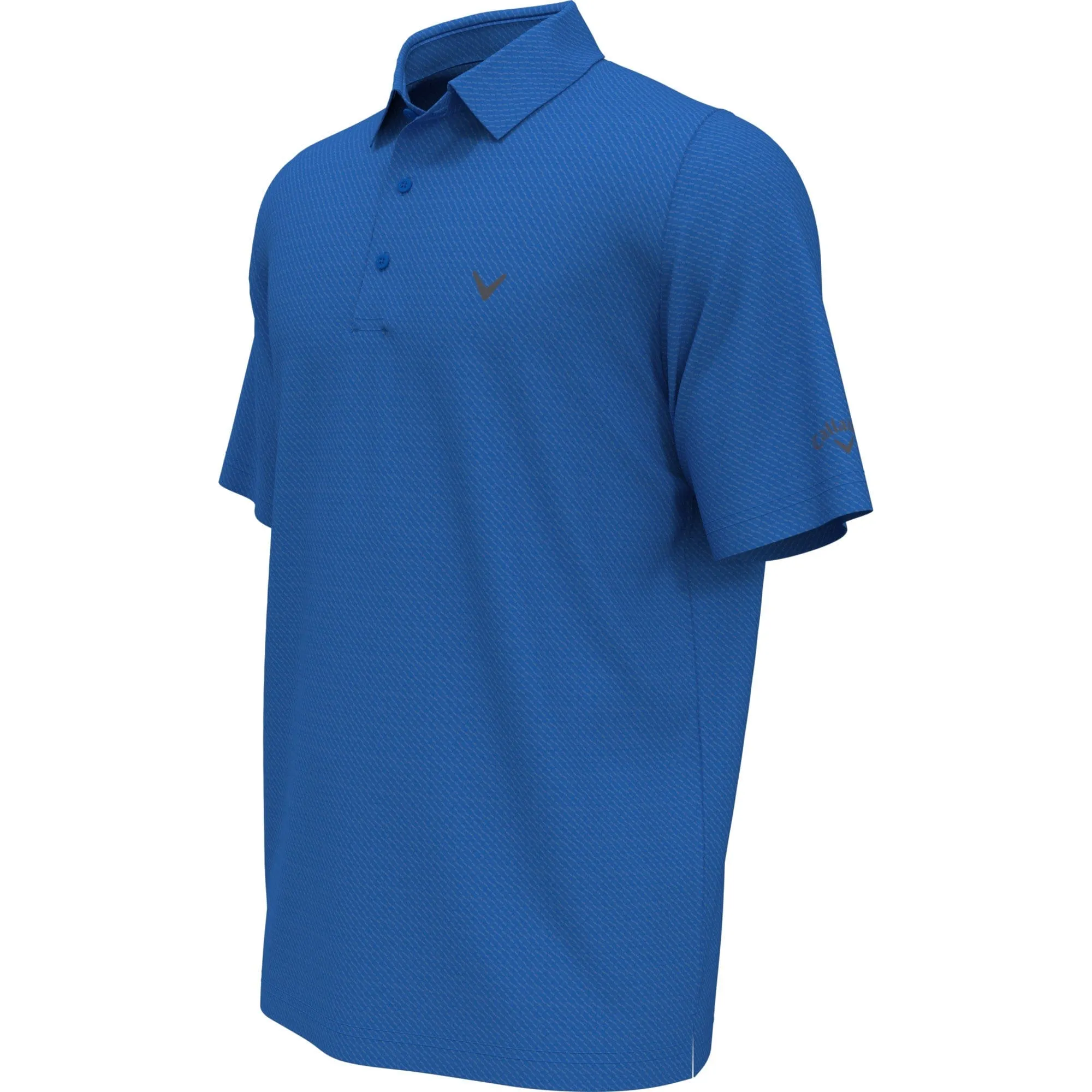 Big & Tall Ventilated Heather Jacquard Golf Polo