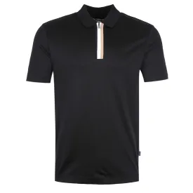 BOSS Paras 14 Polo Shirt in Black