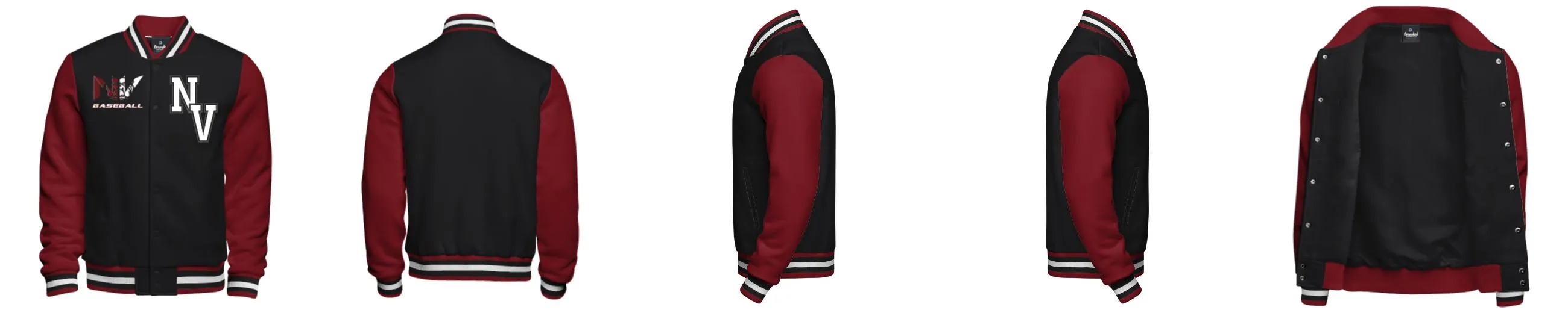 Cotton Fleece Varsity Jacket