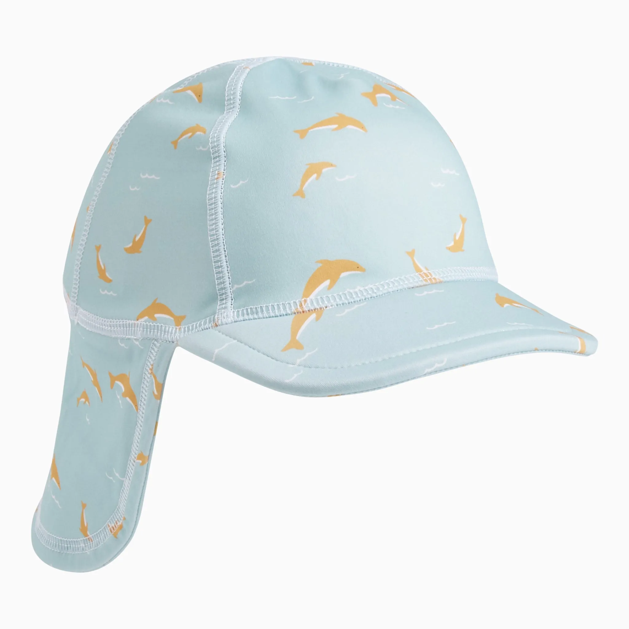 Dolphin One Piece Rashguard & Hat