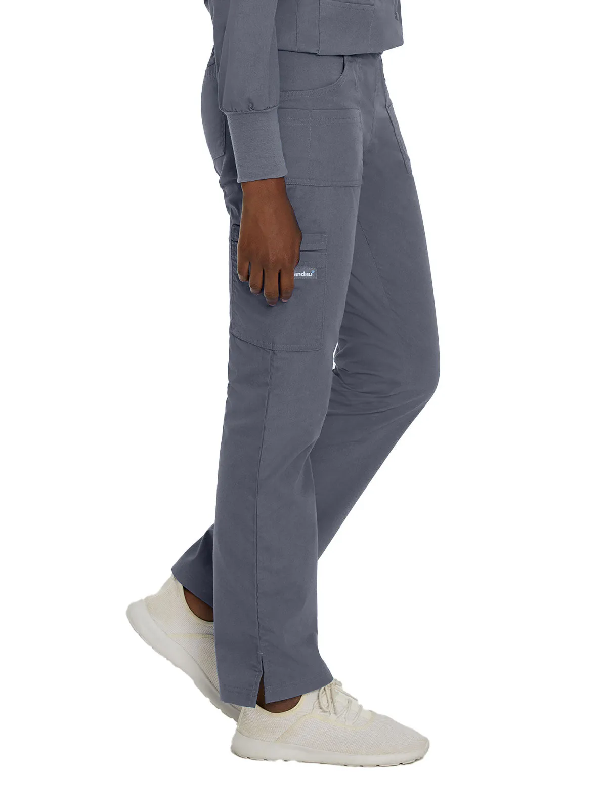 Essentials - Women's Straight-Leg Cargo Scrub Pants