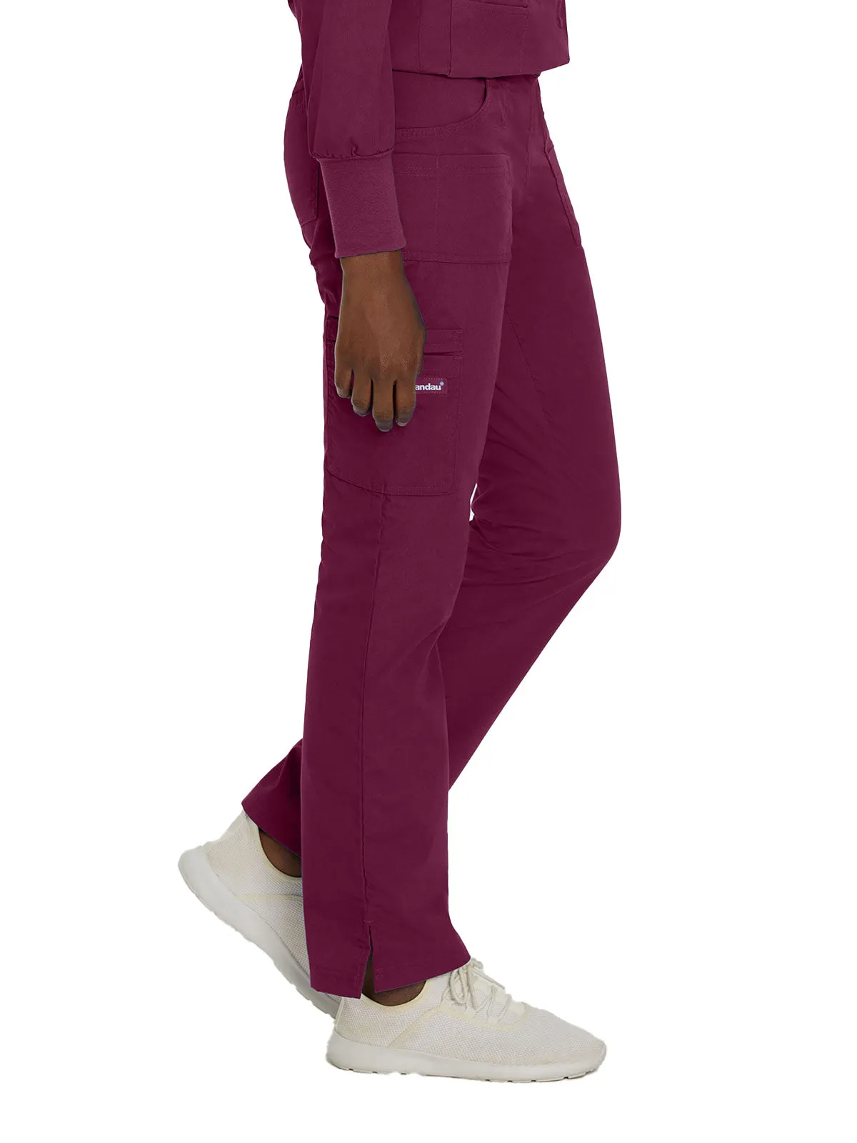 Essentials - Women's Straight-Leg Cargo Scrub Pants