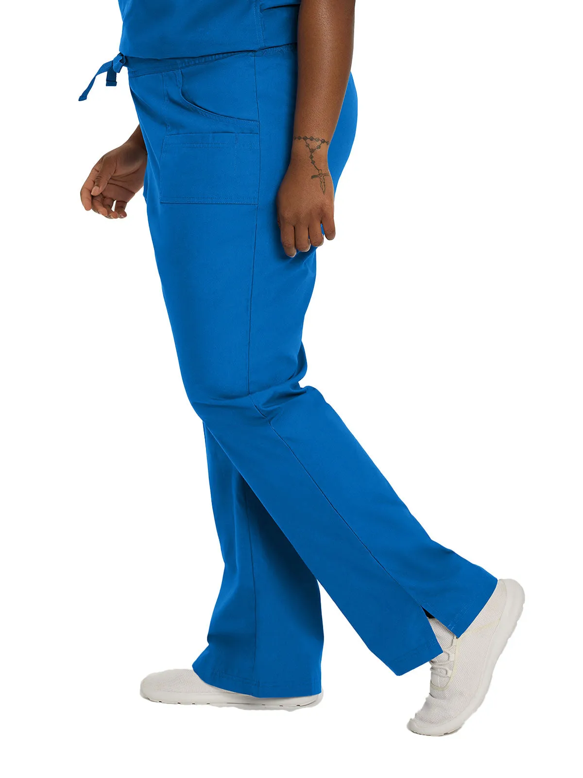 Essentials - Women's Straight-Leg Cargo Scrub Pants