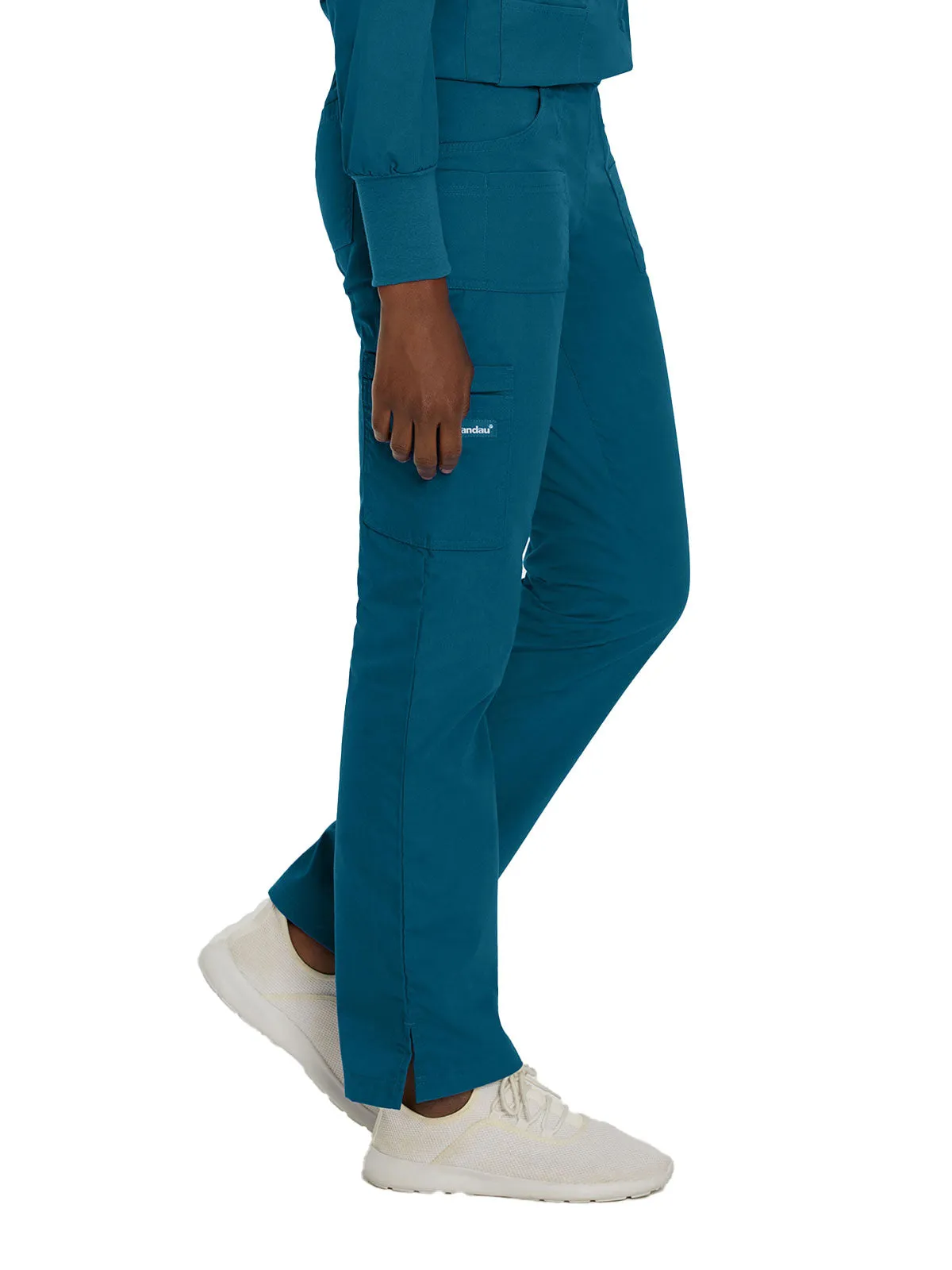 Essentials - Women's Straight-Leg Cargo Scrub Pants