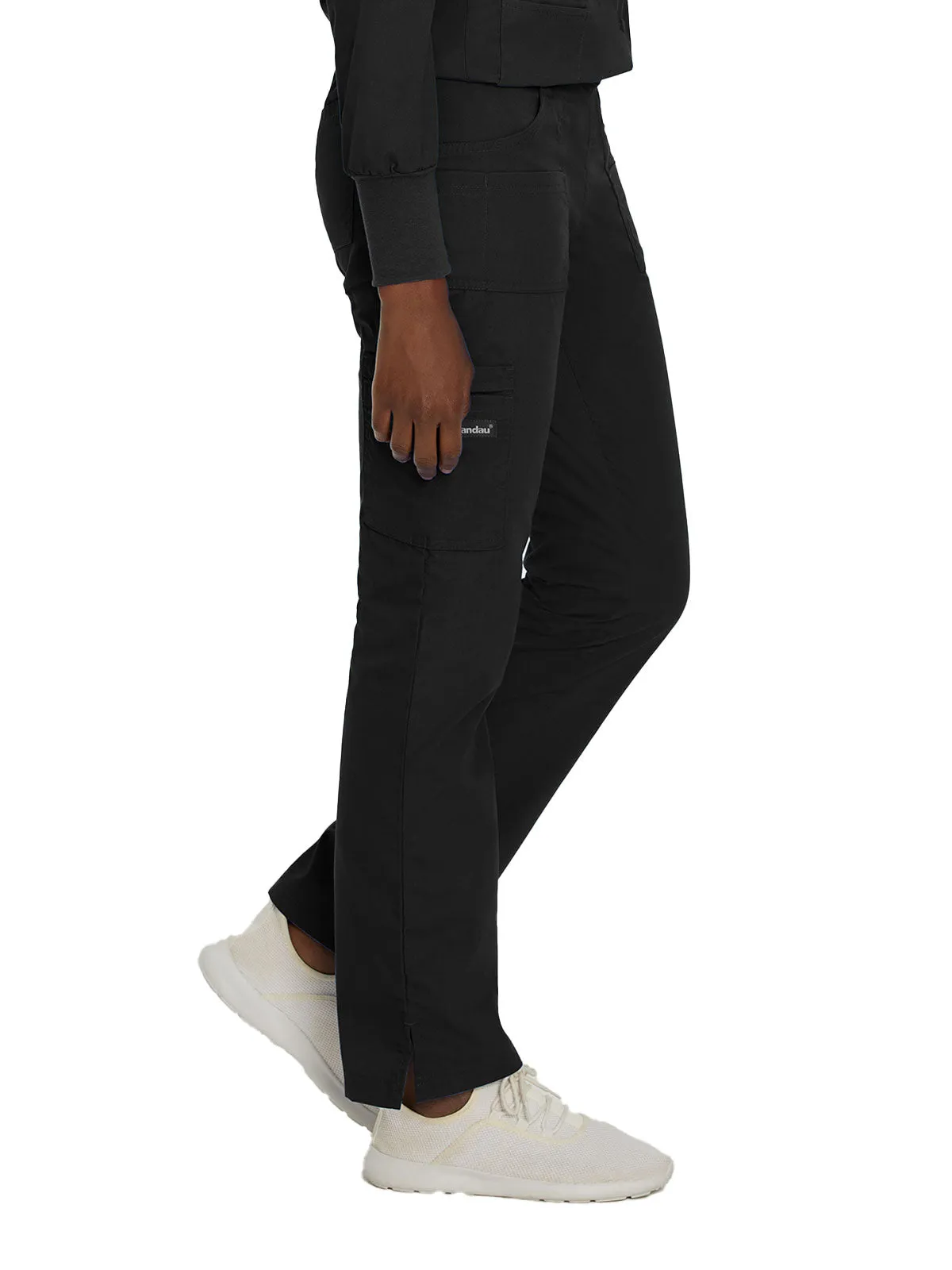 Essentials - Women's Straight-Leg Cargo Scrub Pants