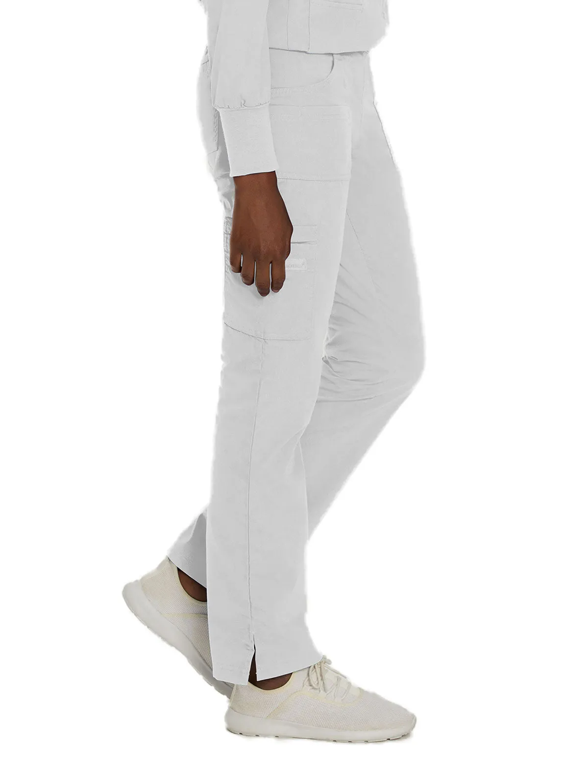 Essentials - Women's Straight-Leg Cargo Scrub Pants