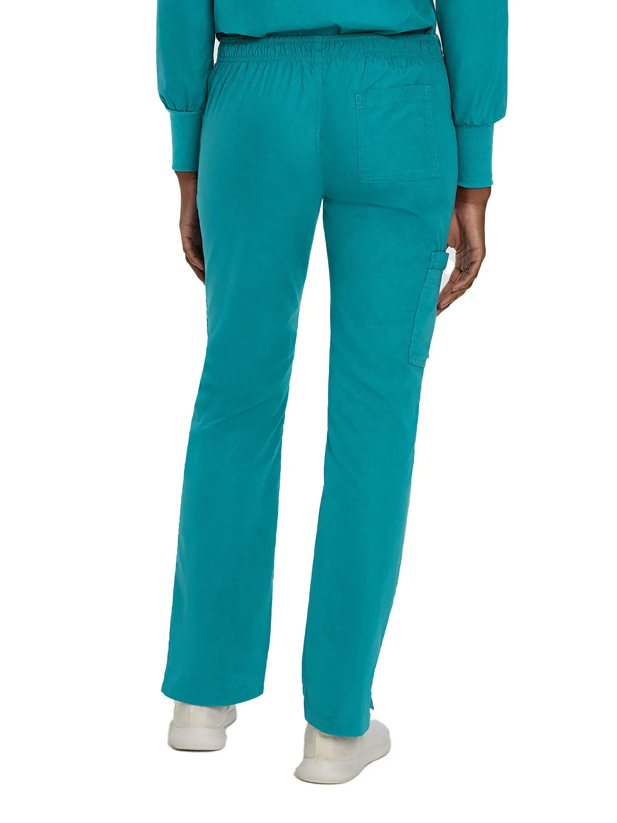 Essentials - Women's Straight-Leg Cargo Scrub Pants