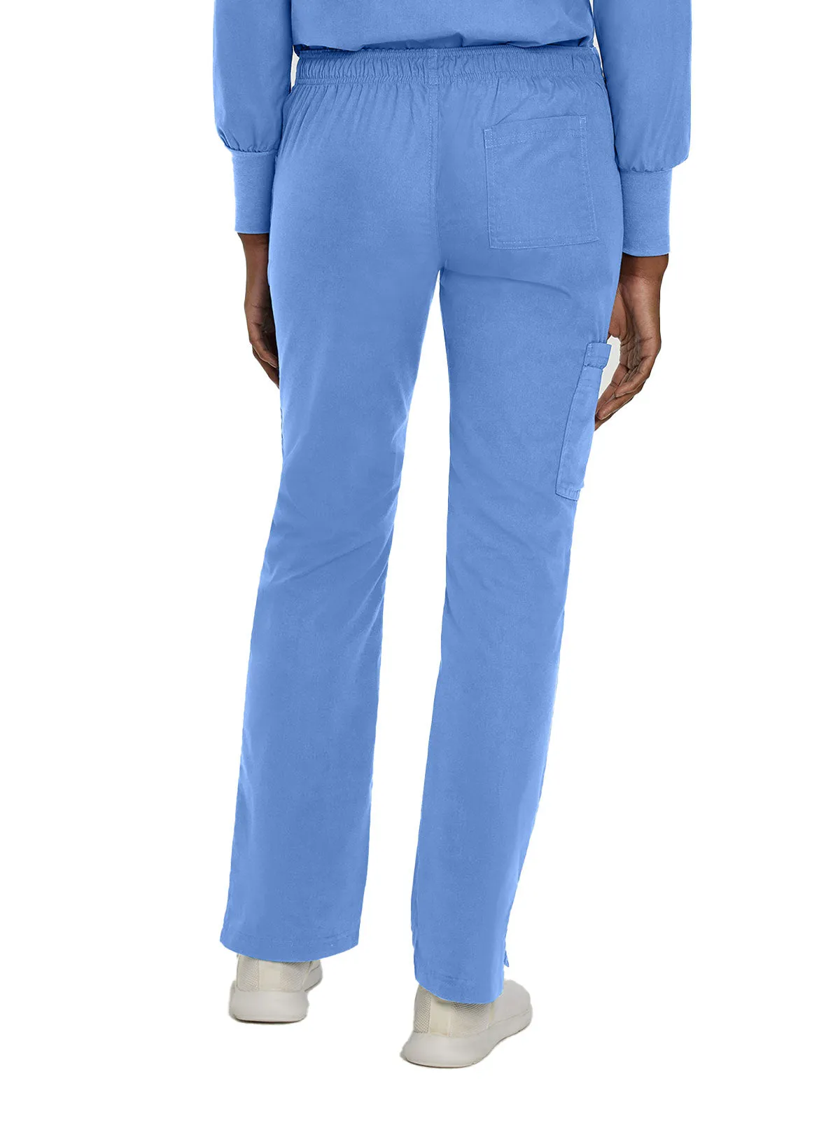 Essentials - Women's Straight-Leg Cargo Scrub Pants