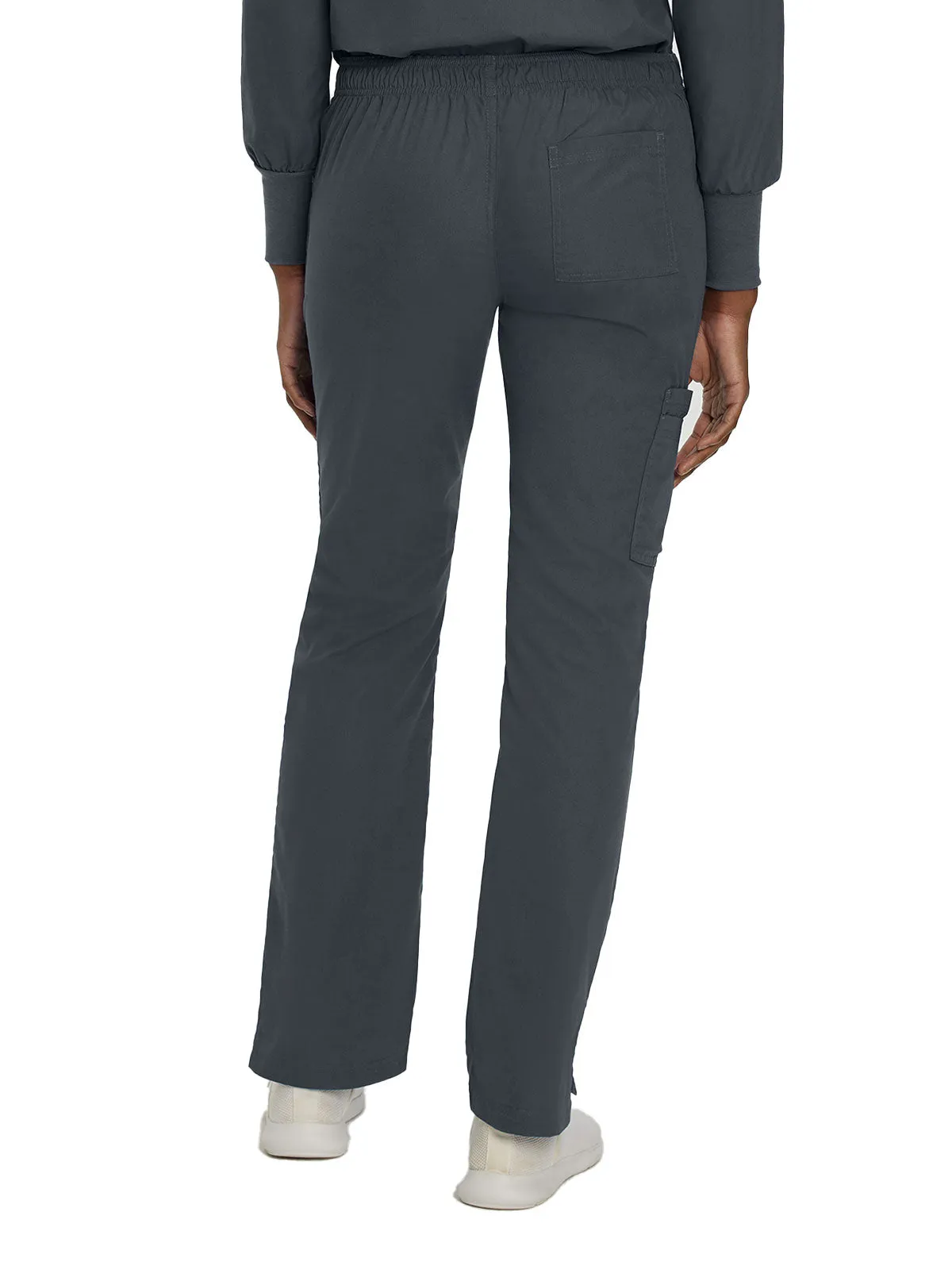 Essentials - Women's Straight-Leg Cargo Scrub Pants