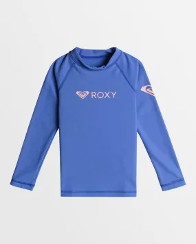 Girls 2-7 Roxy Heater Long Sleeves Upf 50 Rashguard Set