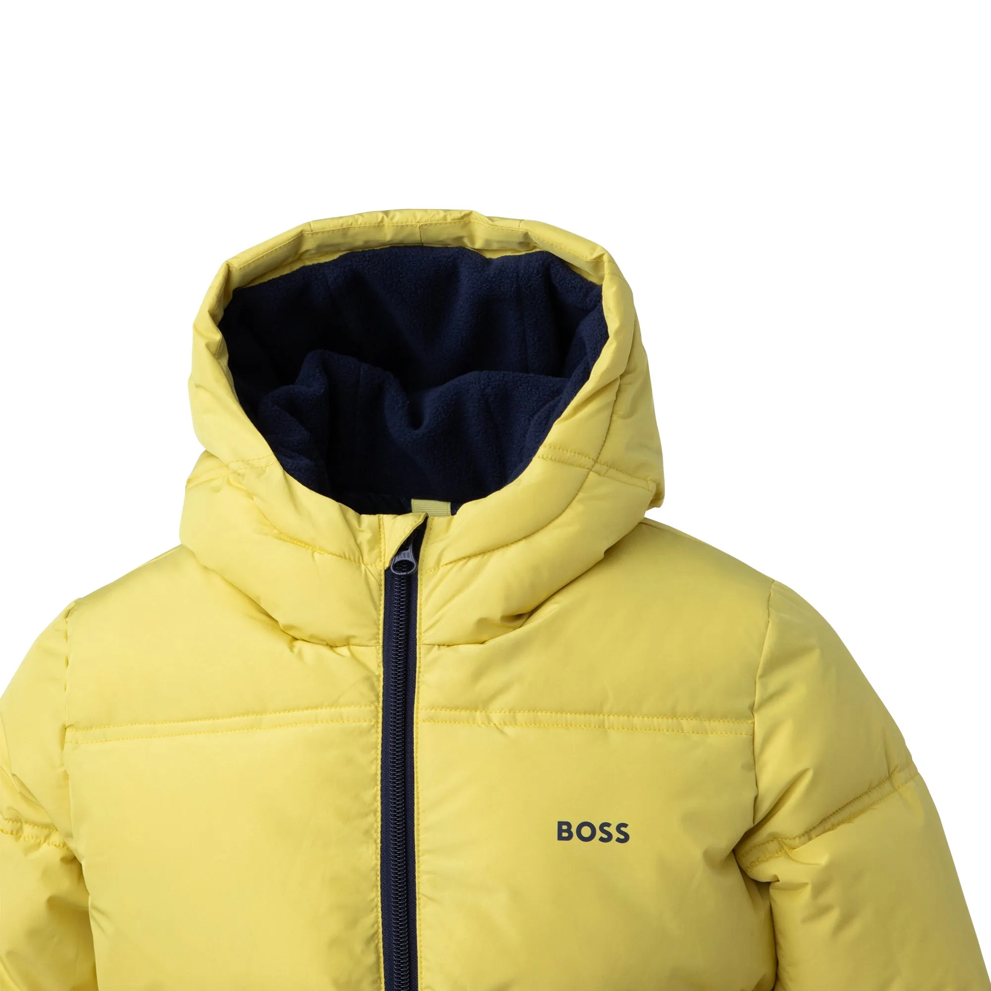 Hugo Boss Boys Puffer Jacket _Lime J26488-616