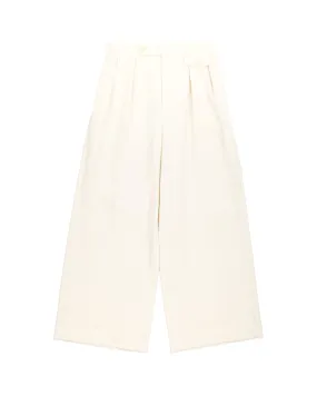 IJIIT Tumugito Flannel Pleated Pants