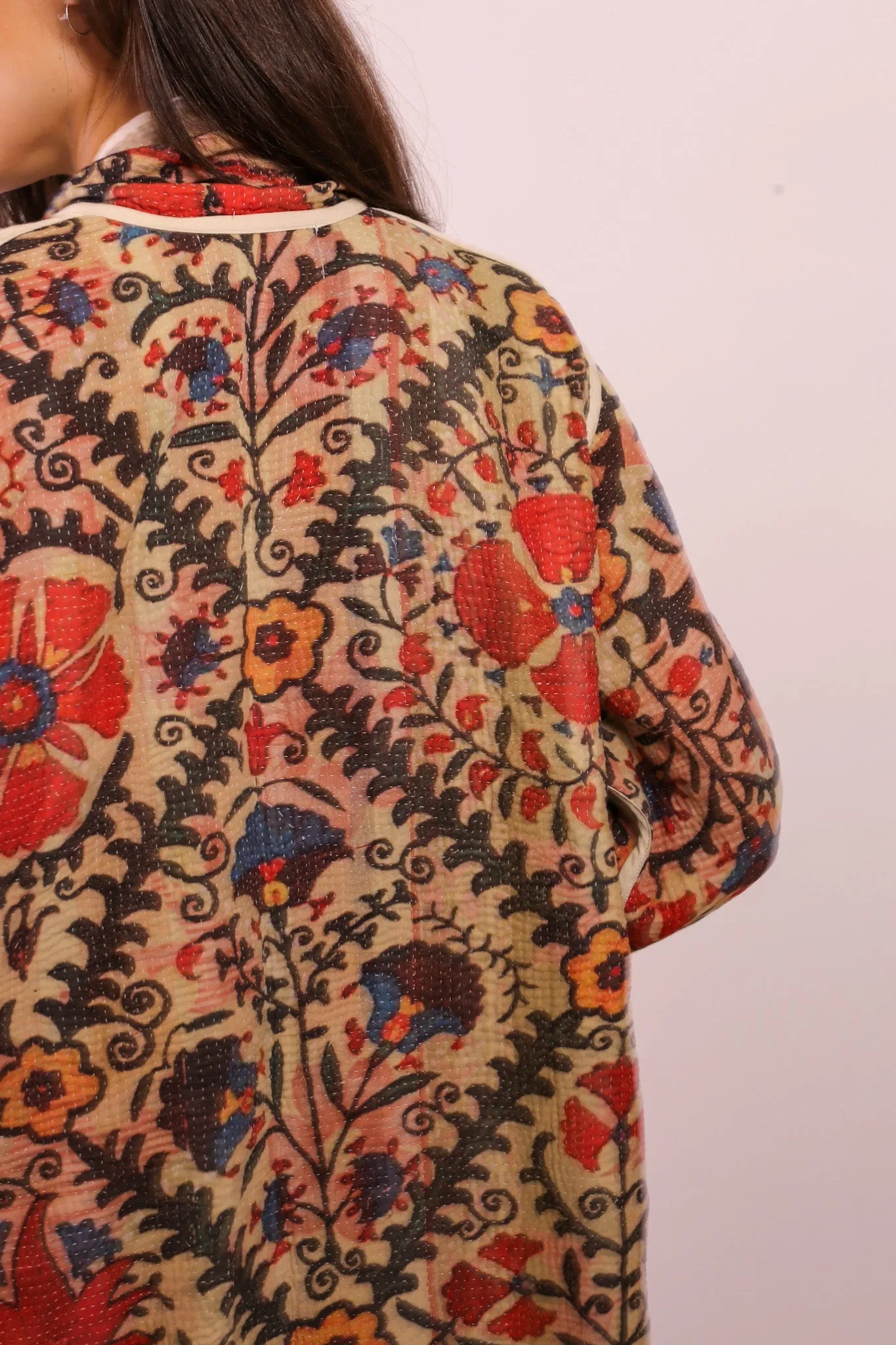 KANTHA JACKET COAT KIBI