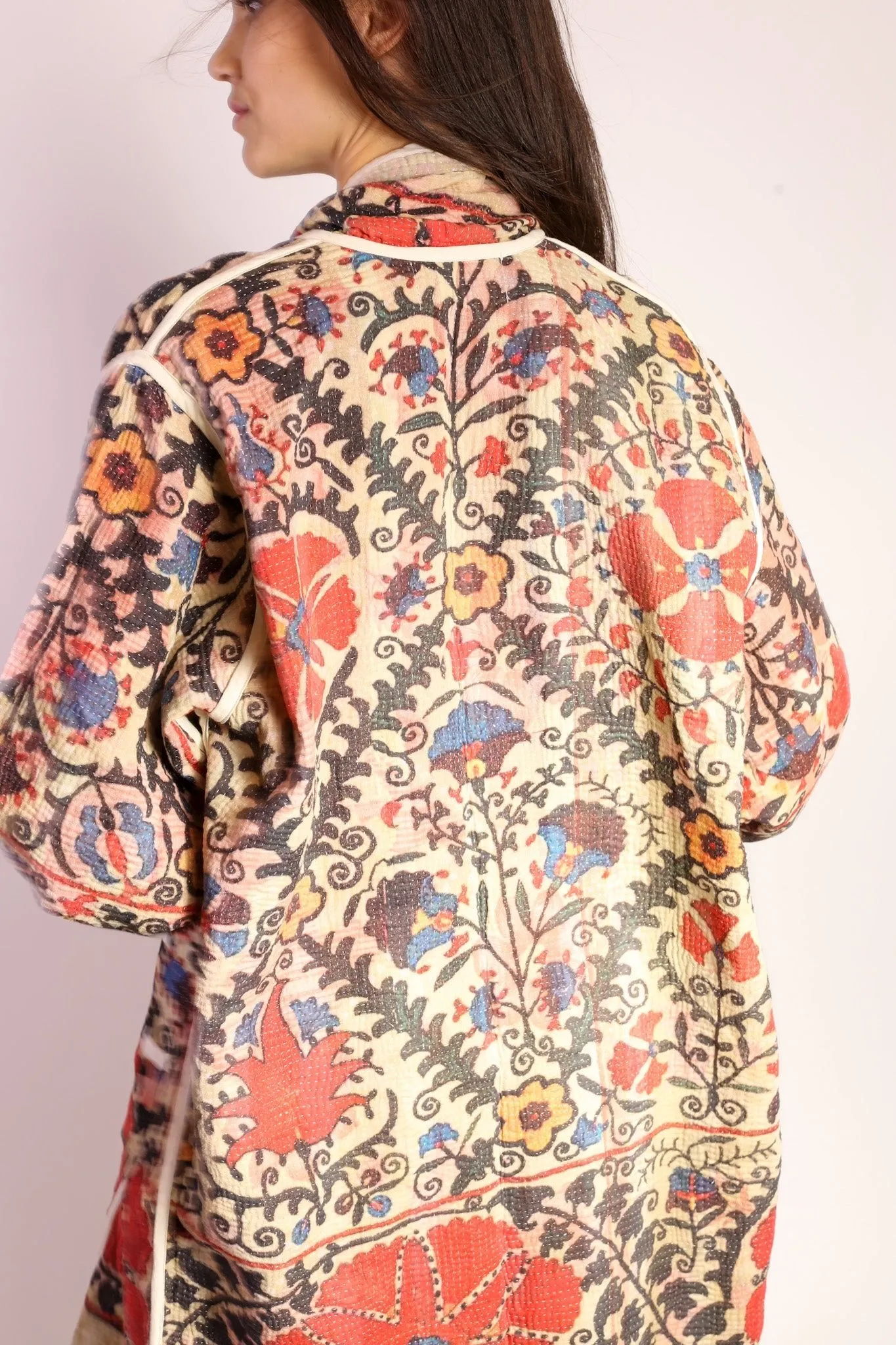 KANTHA JACKET COAT KIBI