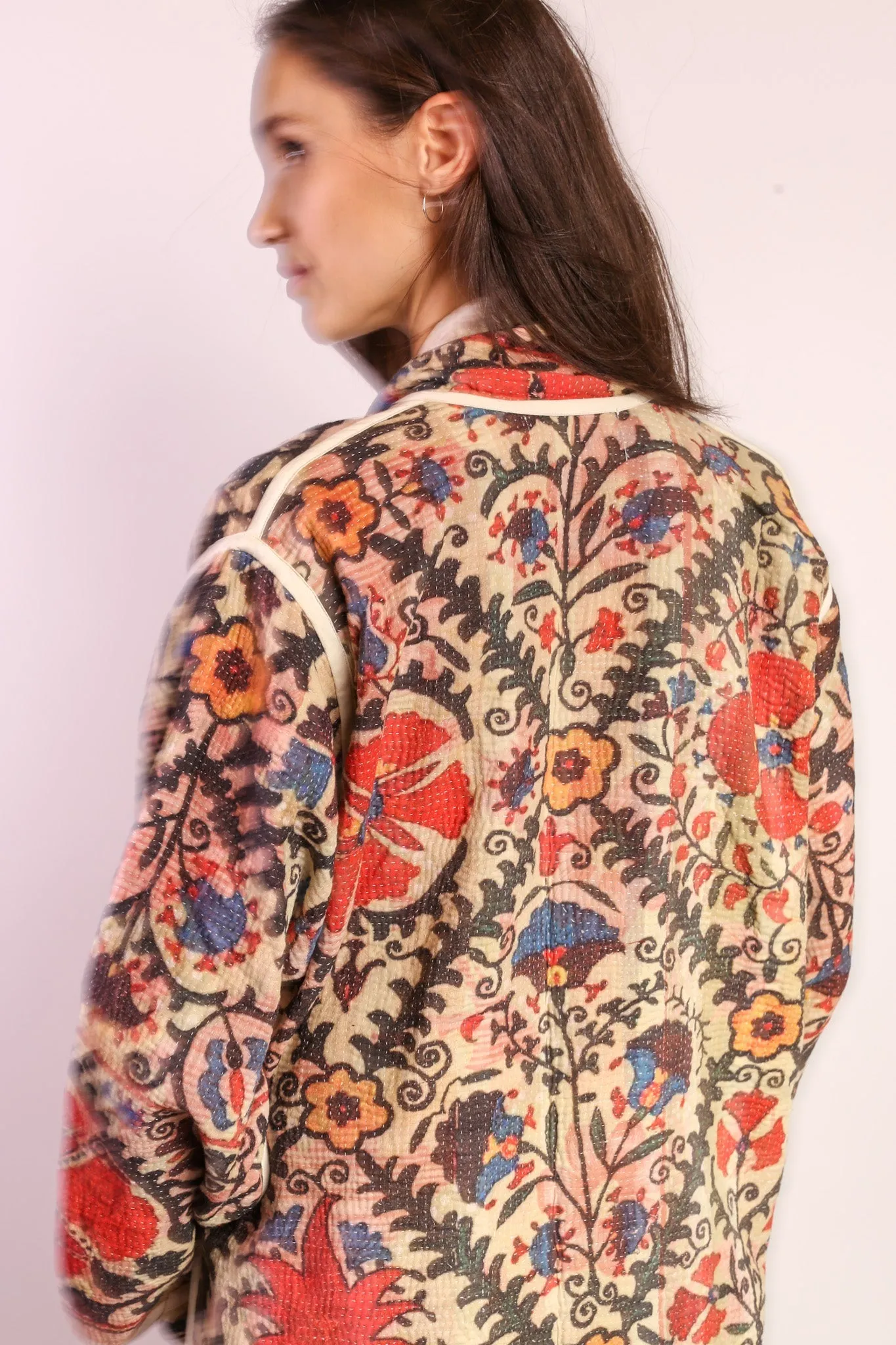 KANTHA JACKET COAT KIBI