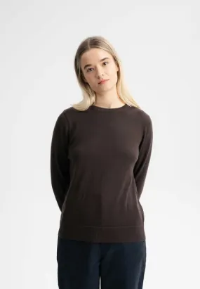 MELAWEAR Dhana jumper dark brown women