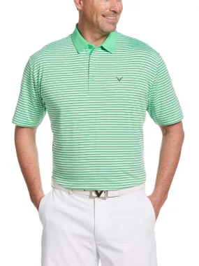 Mens 3-Color Stripe Polo