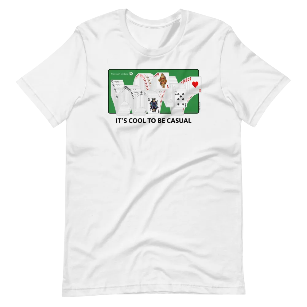 Microsoft Solitaire Bouncing Cards T-shirt