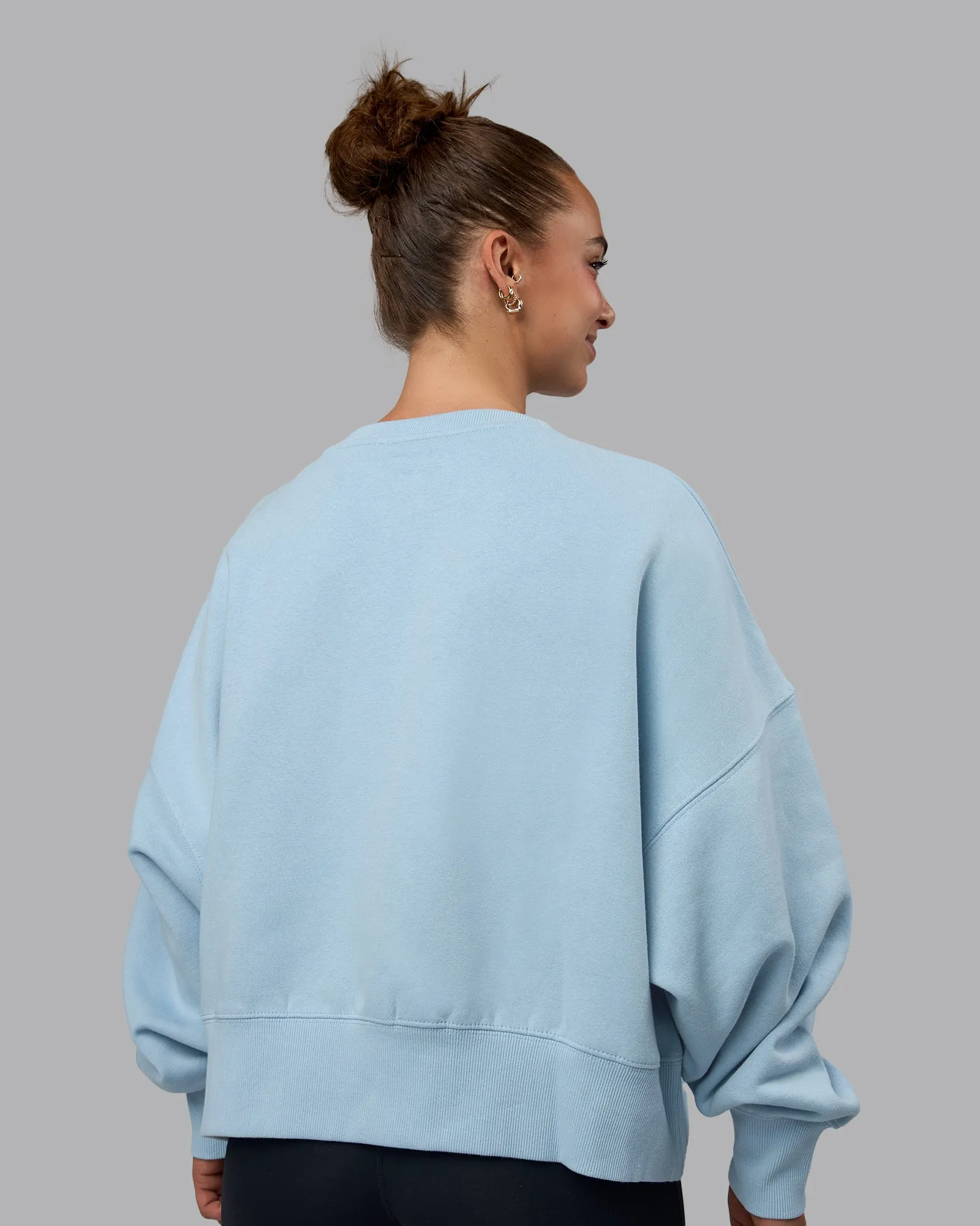 MVP Oversized Sweater - Glacial Blue