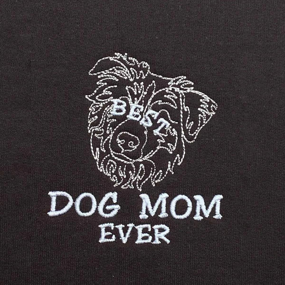 Personalized Best Australian Shepherd Dog Mom Ever Embroidered Polo Shirt