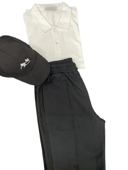 Polo T-Shirt, Bermuda Short and Hat Set (3-Piece)