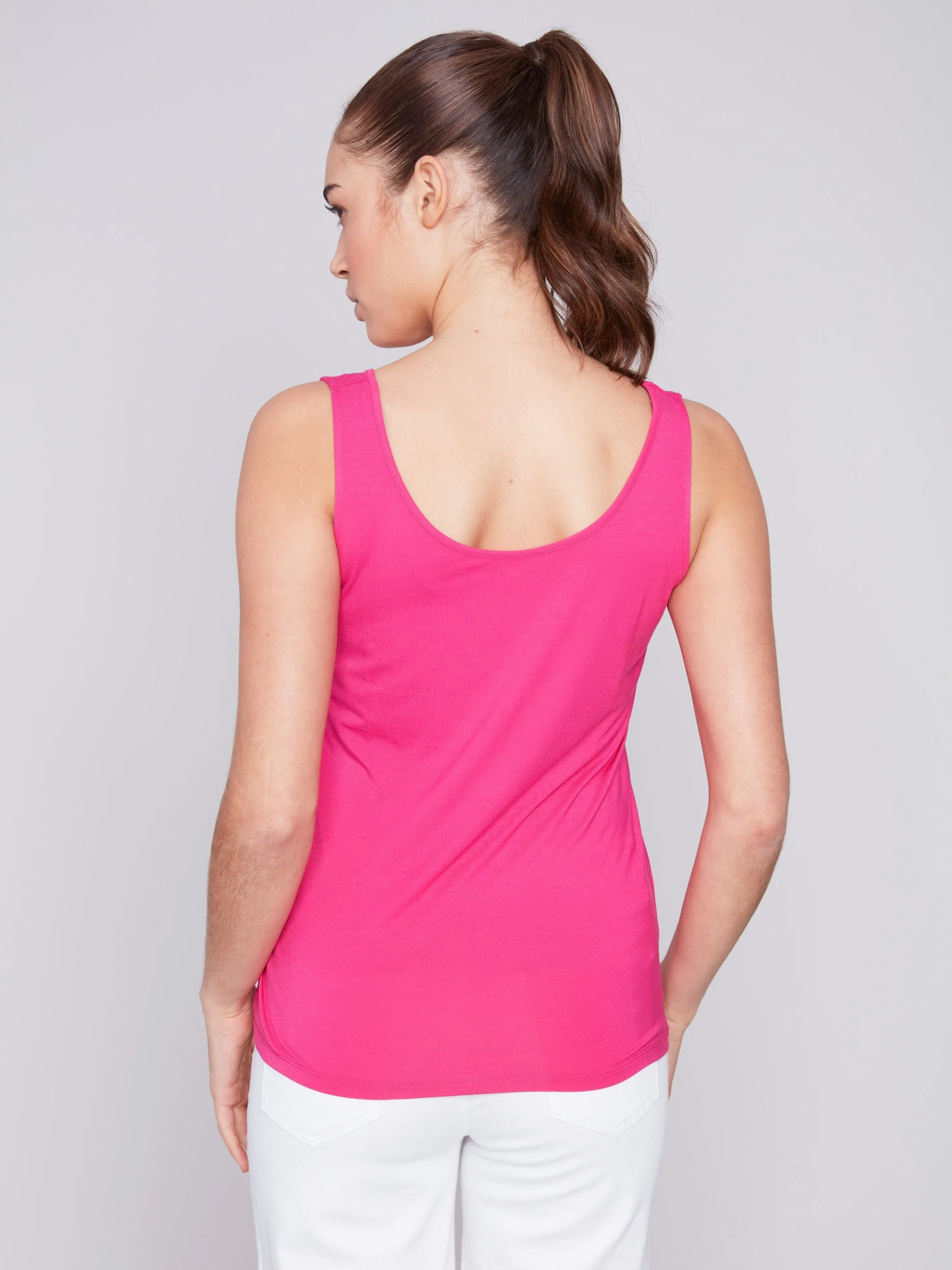 Reversible Bamboo Cami - Punch